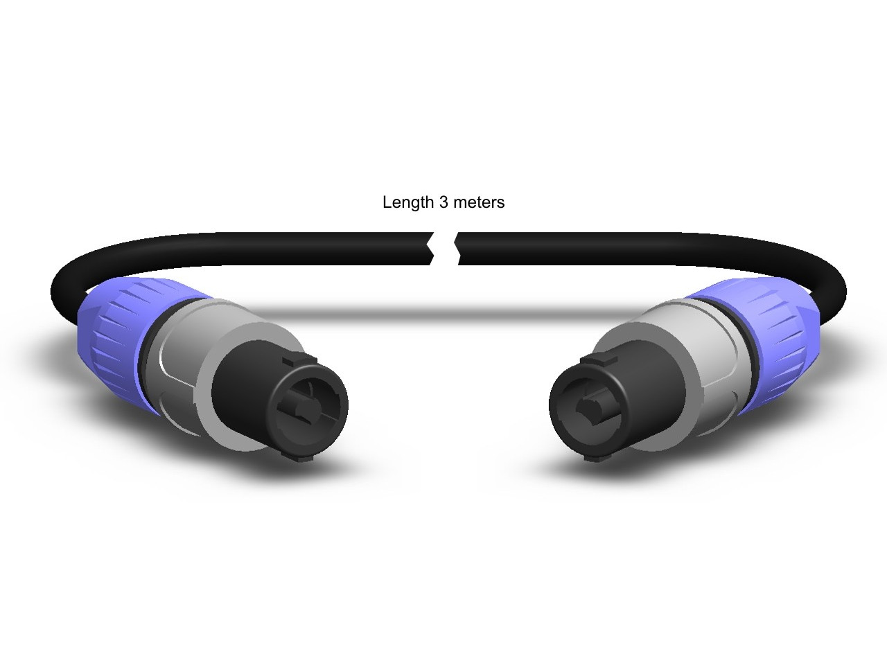 DHD 52-7483A Кабель питания Speakon